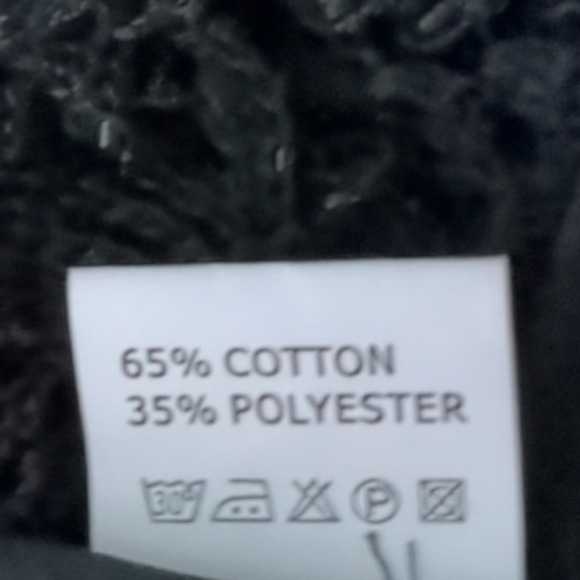 MICHAEL KORS Black and White Open Shoulder Bell Sleeves Size M. - Picture 5 of 16